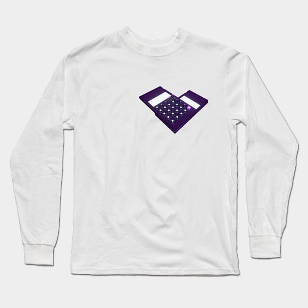 Arcade Heart Beat II Long Sleeve T-Shirt by DavidCentioli